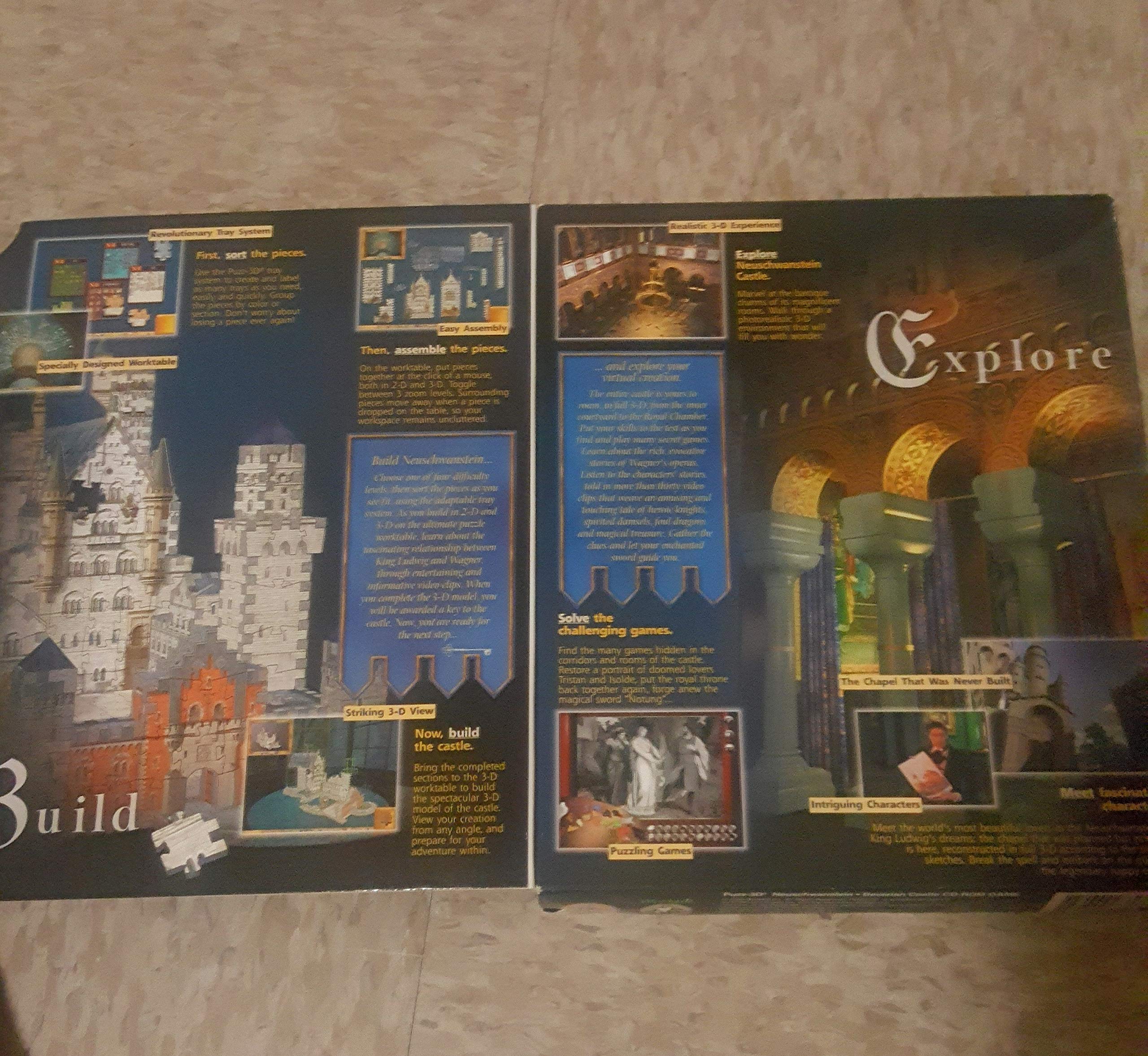 Amazon.com: Puzz3D CD: Neuschwanstein Bavarian Castle : Video Games