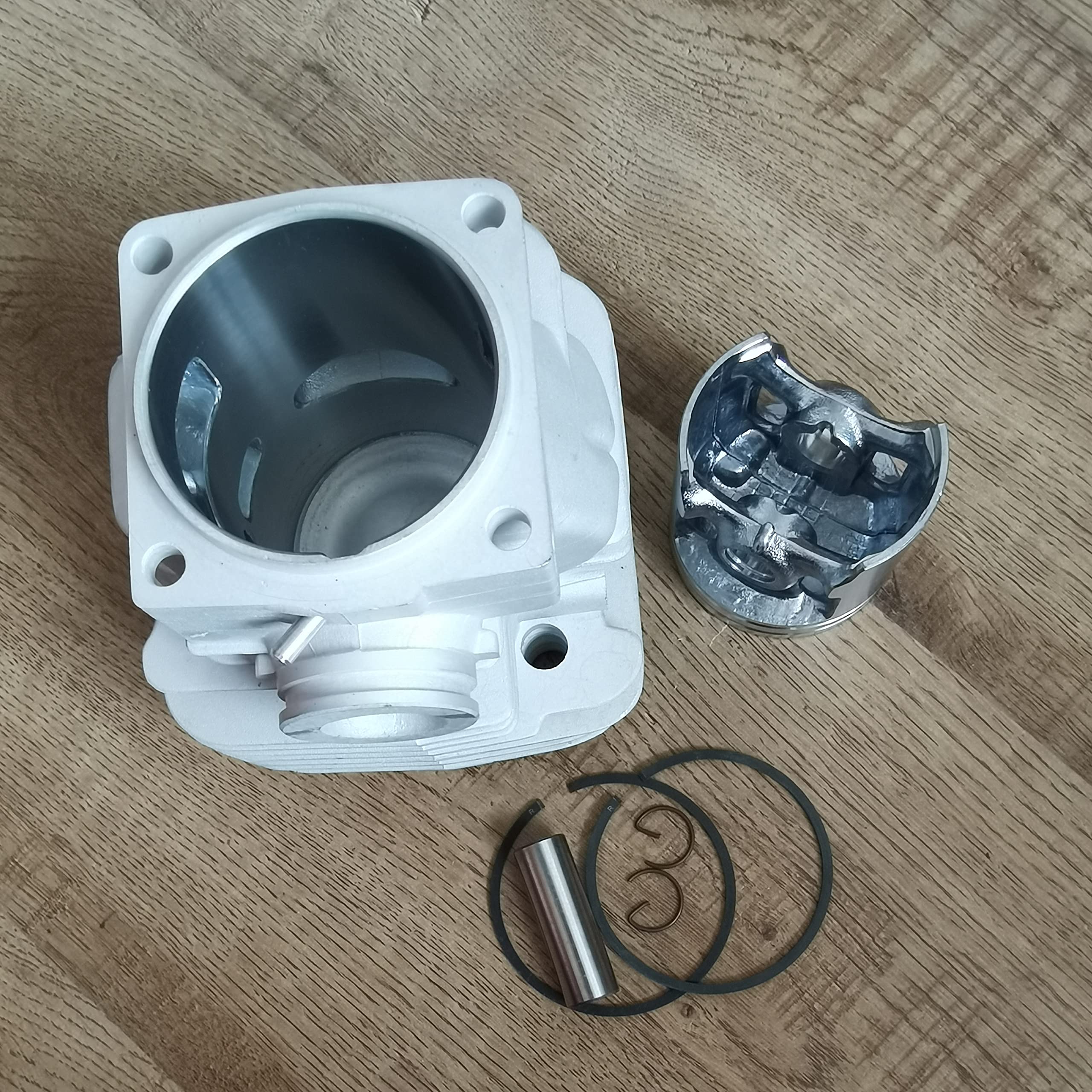DUNLAP Zestaw tłoka cylindra Fit 395 395XP 56MM 503993971 Części zamienne do piły łańcuchowej