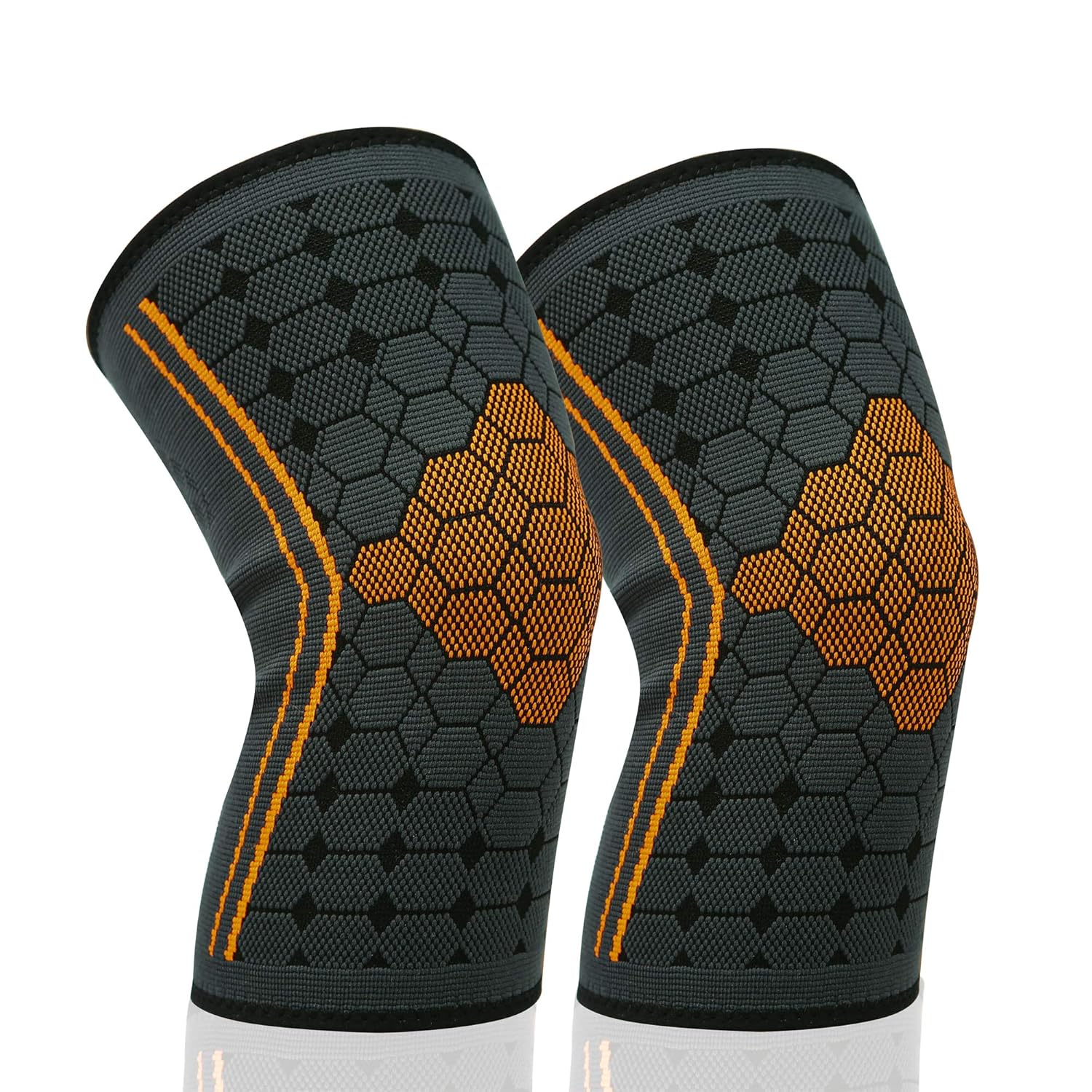 2 Pack Knee Pads for Knee Pain, ACL, Meniscus Tear, Knee Compression