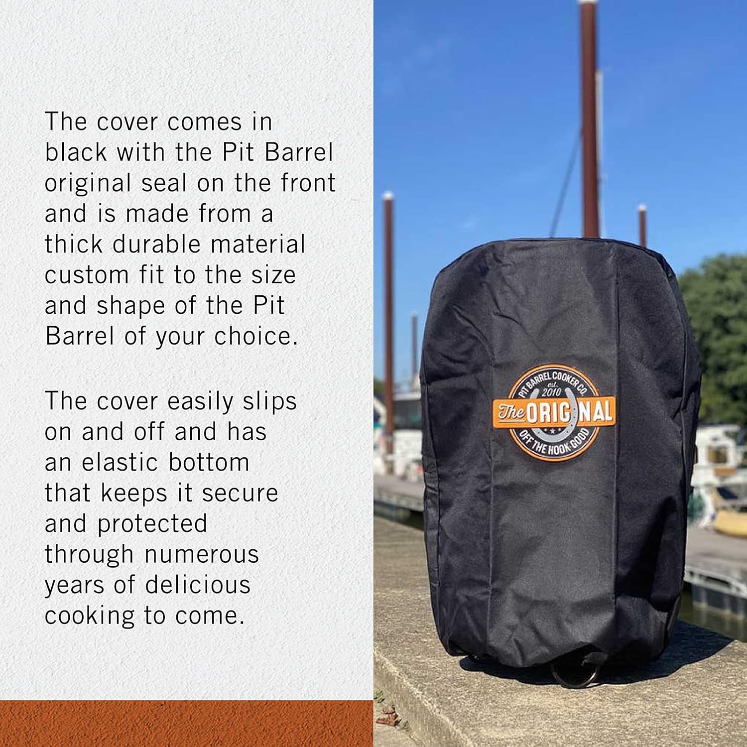 Pit Barrel Cooker Junior Ultimate Accessory Pack - Charcoal Chimney Starter, Grill Cover (14 inches), Hinged Grill Grate (13 inches), Attachable Ash Pan (14 inches), and Heat Resistant Pit Grips