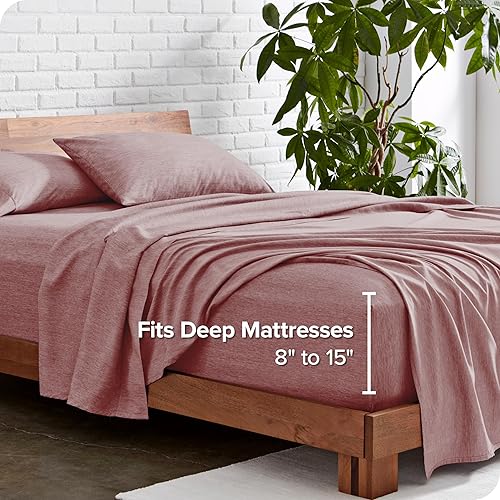 Miniatura 186 de Bare Home Juego de sábanas de tamaño individual XL, tamaño de dormitorio universitario, sábanas de microfibra ultrasuave de 1800 hilos, bolsillos 22