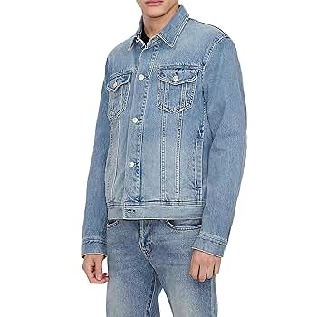 【最終値下】Armani Exchange ICON メンズデニムジャケット Ｌ ARMANI EXCHANGE デニムジャケット gジャン 「A|X アルマーニ