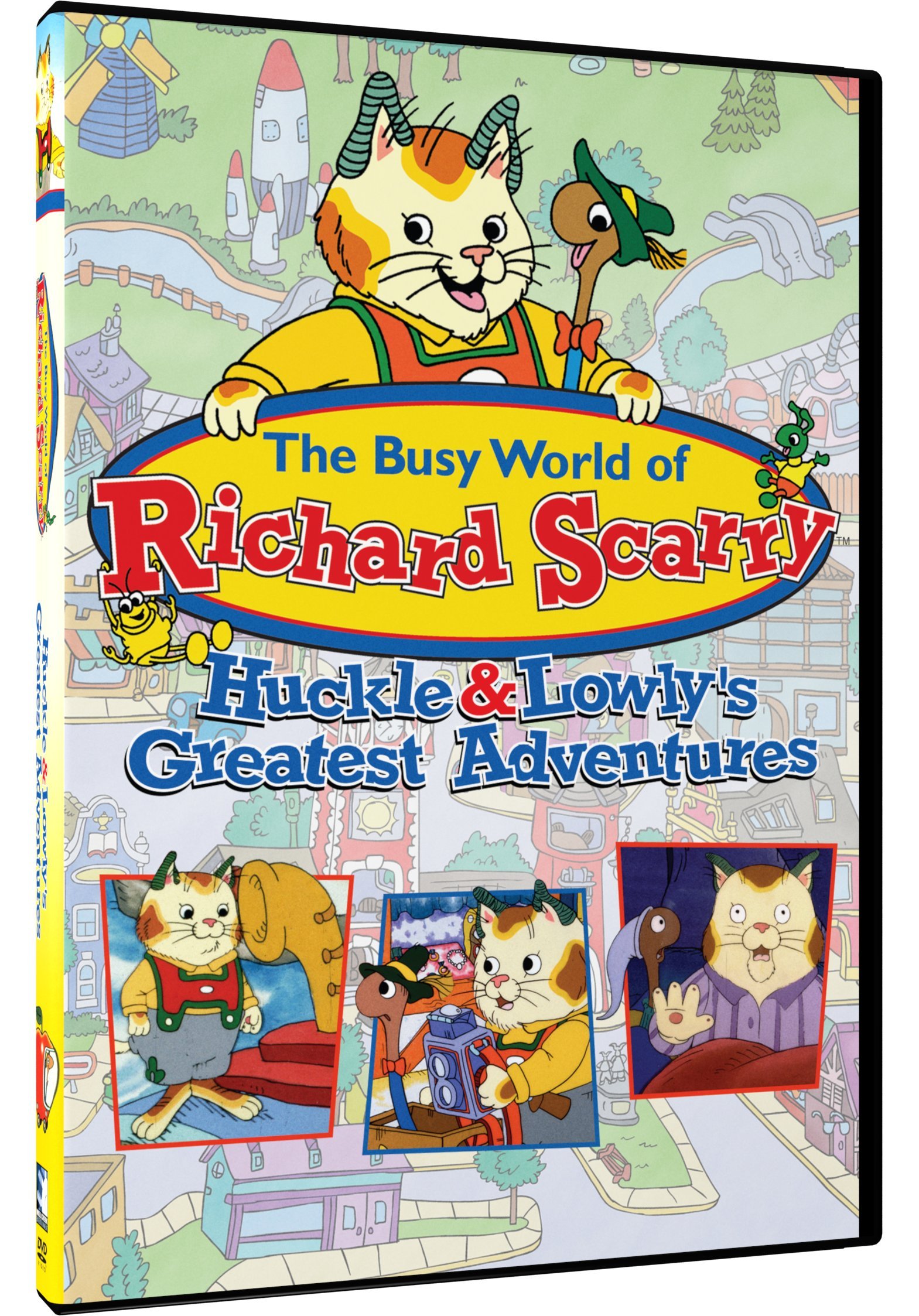 Amazon.com: The Busy World of Richard Scarry: Huckle & Lowly's