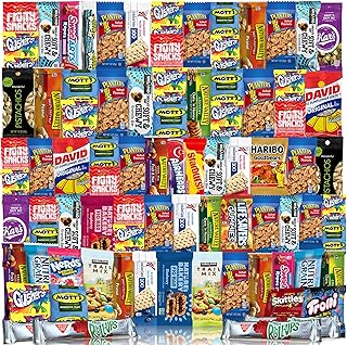 Snack Box Variety Pack (84 Count) Bulk Gift Basket Granola