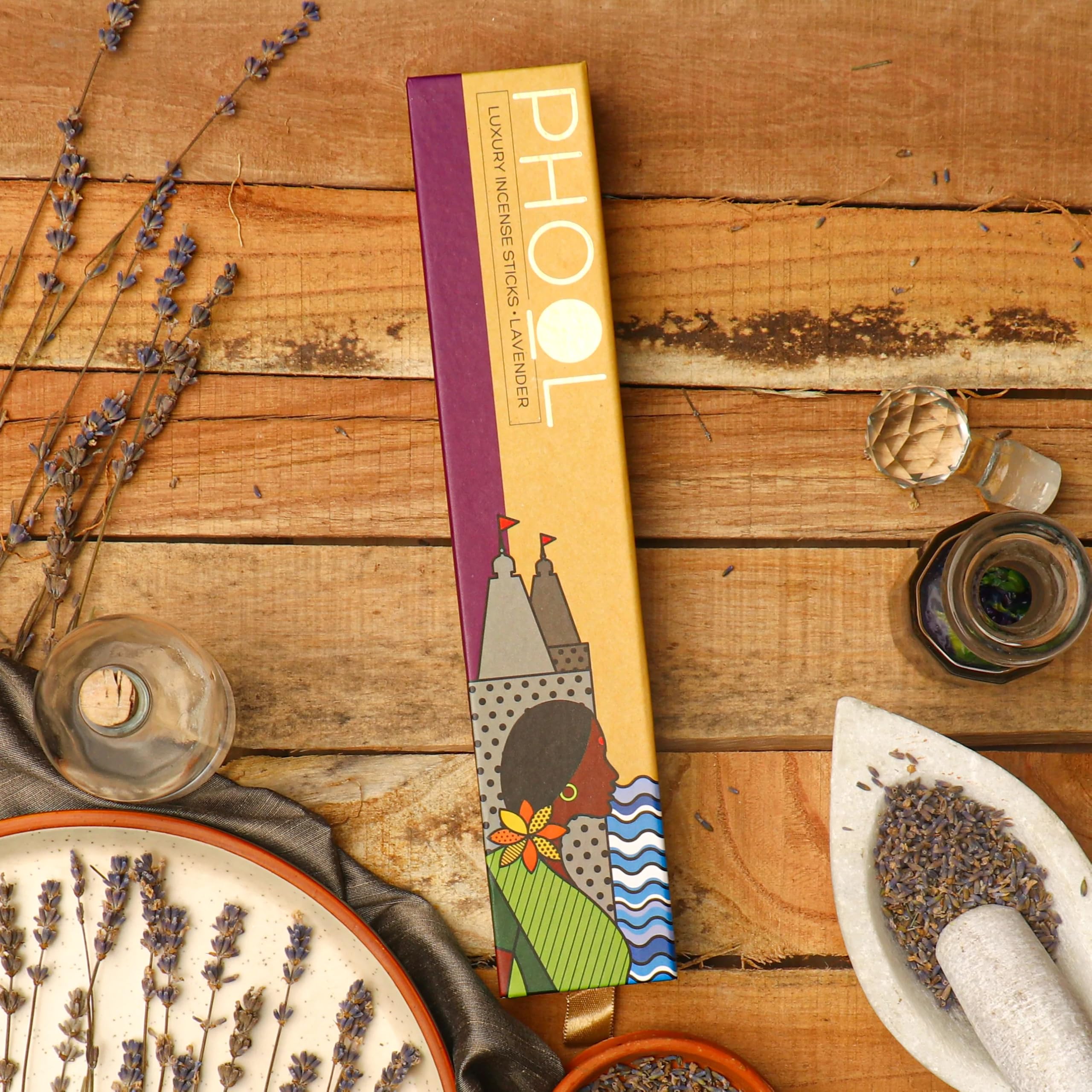Phool Luxury Incense: Floral Collection - 4 Fragrances FREE SHIPPING -4