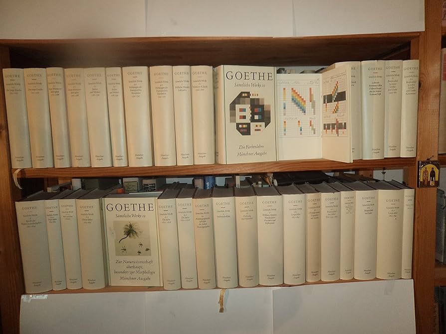 Johann Wolfgang Goethe, Sämtliche Werke nach Epochen seines