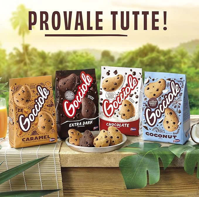Pavesi Biscotti Frollini Gocciole Caramel 300 g miniatura 6