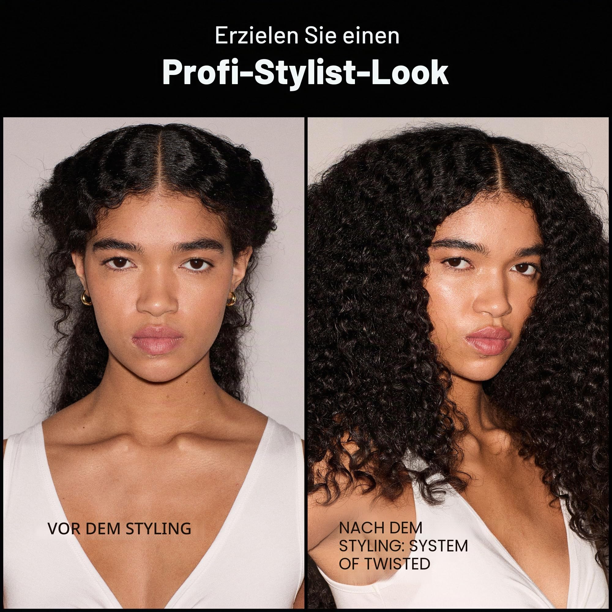 Sebastian Professional Twisted Elastic Curls Mask – Intensive Feuchtigkeitspflege - Anti-Frizz Haarmaske für lockiges & welliges Haar, stärkt die Elastizität & definiert Locken