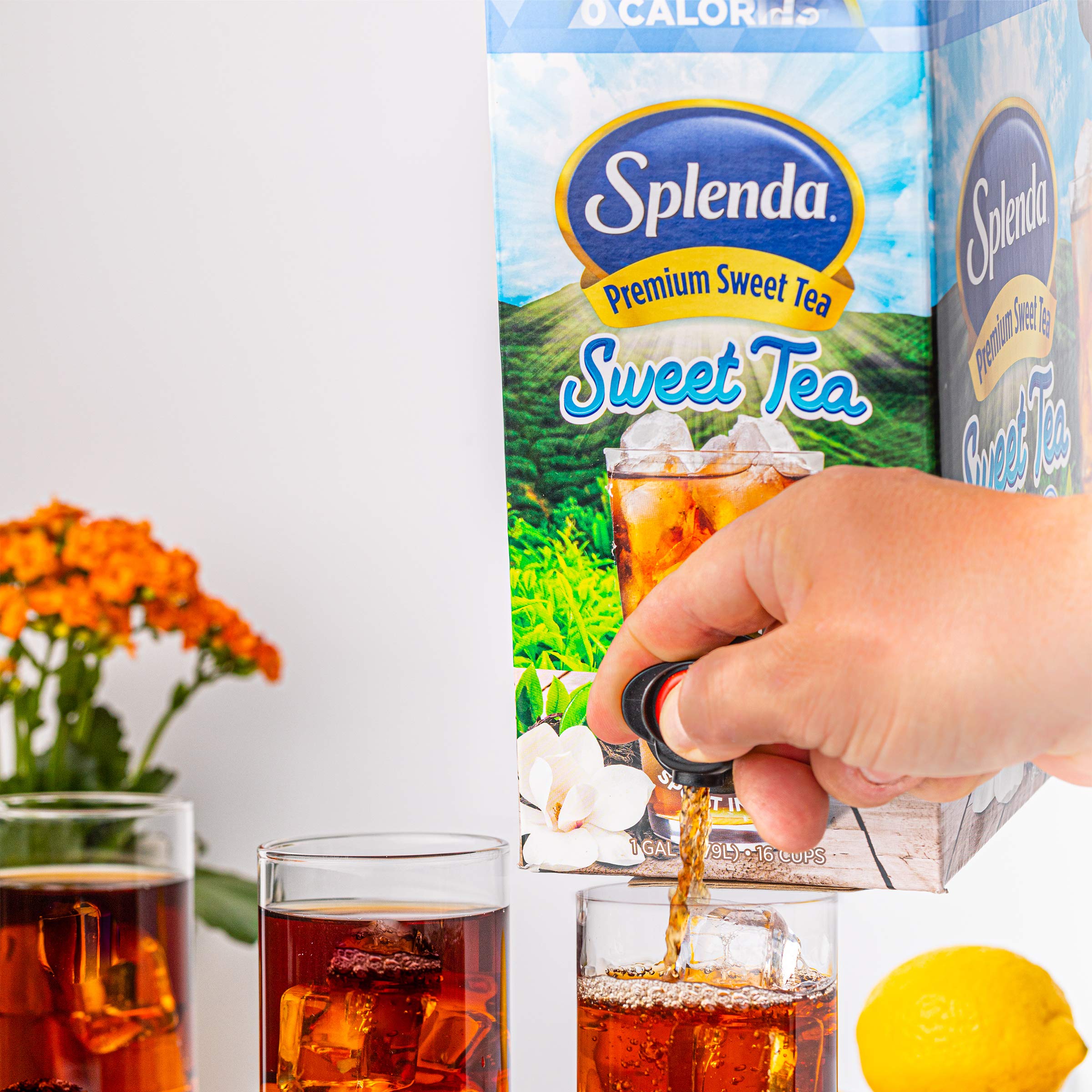Buy SPLENDA Premium Sweet Tea On Tap, Sweetened With Splenda (128 fluid