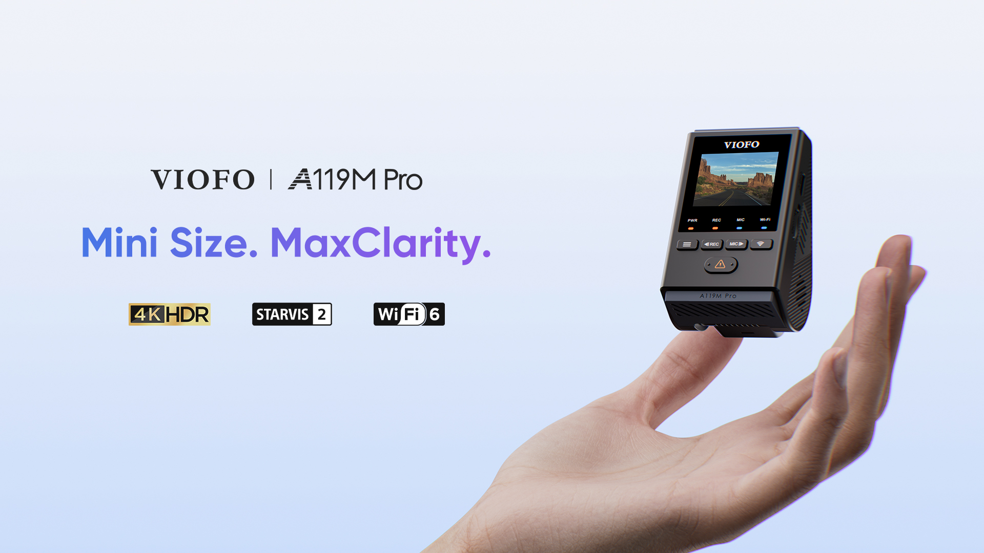 Amazon.com: VIOFO A119M Pro 4K HDR MINI Dash Cam, STARVIS 2 IMX678