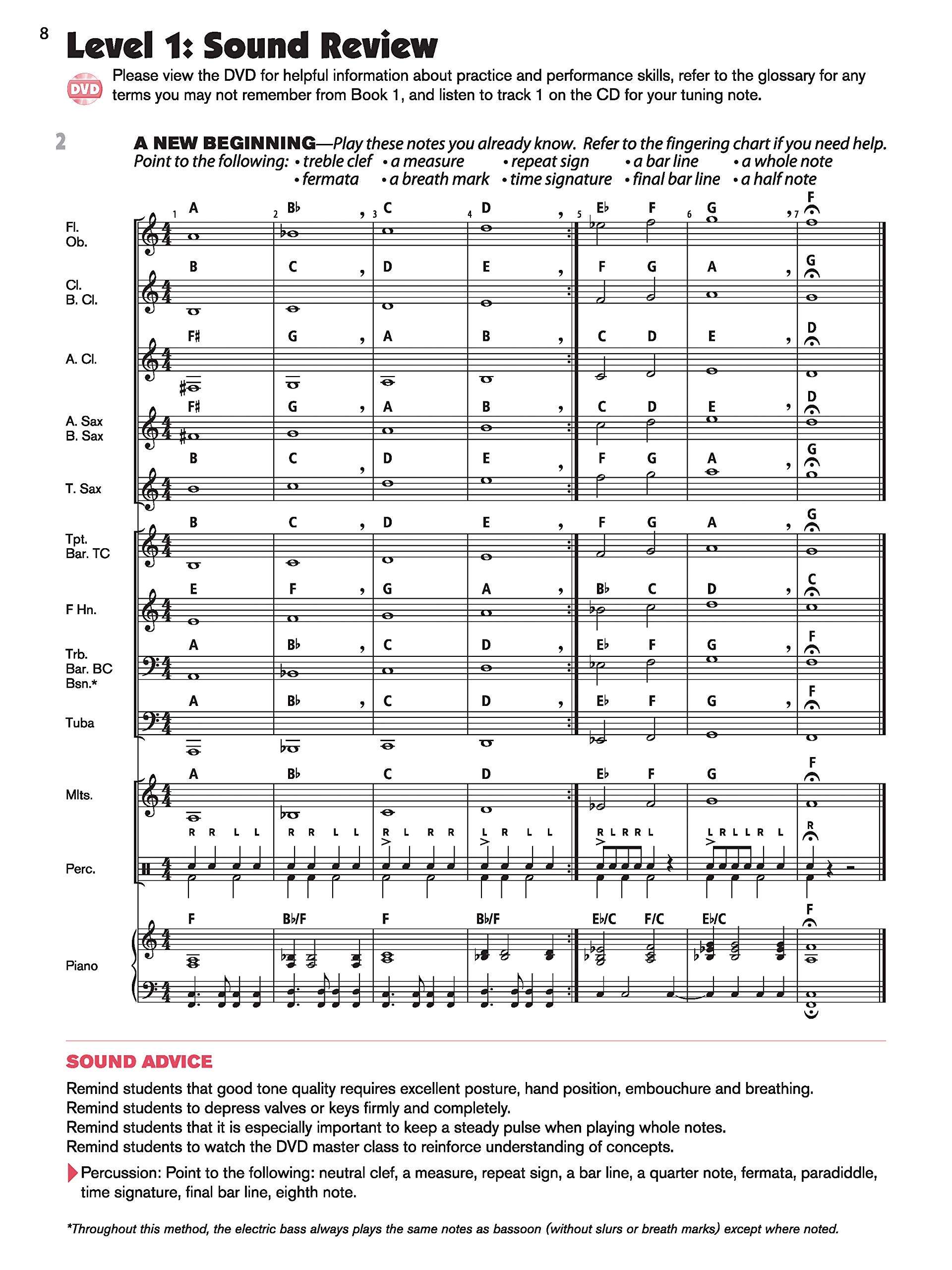 Sound Innovations for Concert Band, Book 2: Book 2, a Revolutionary Method for Early-intermediate Musicians, Conductor's Score