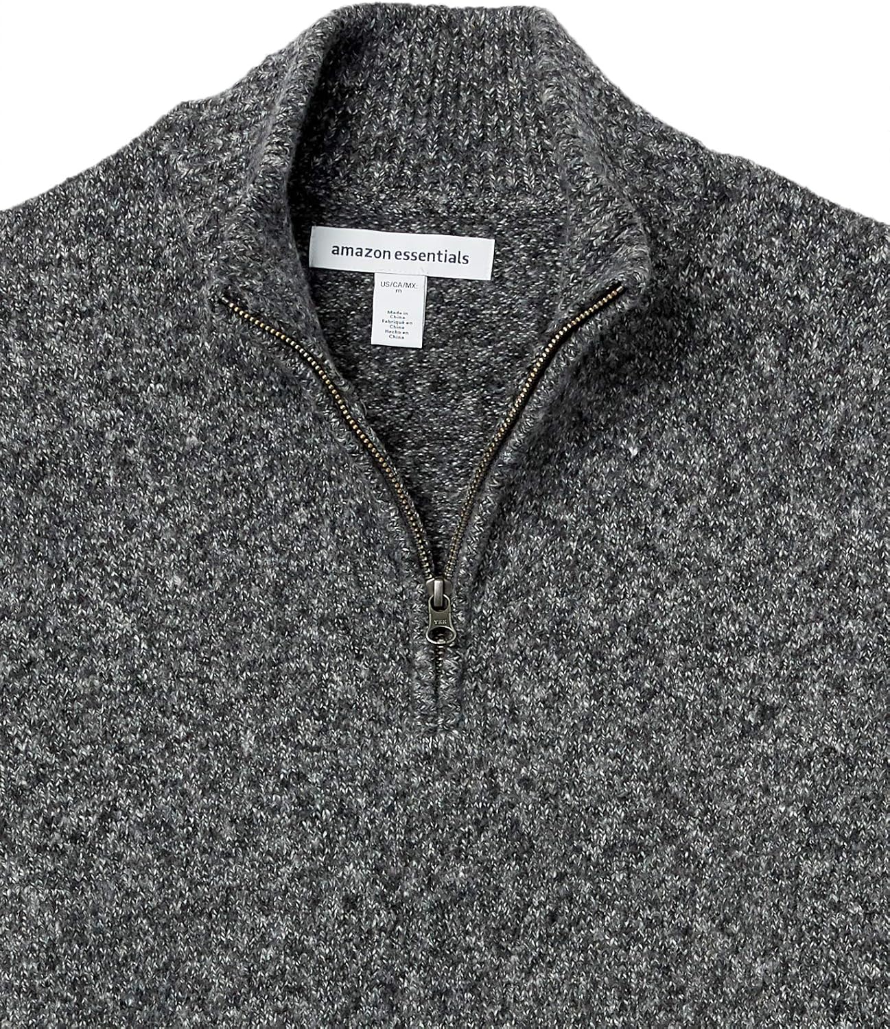 Amazon Essentials Men's Long-Sleeve Soft Touch Quarter-Zip Sweater - Image 6