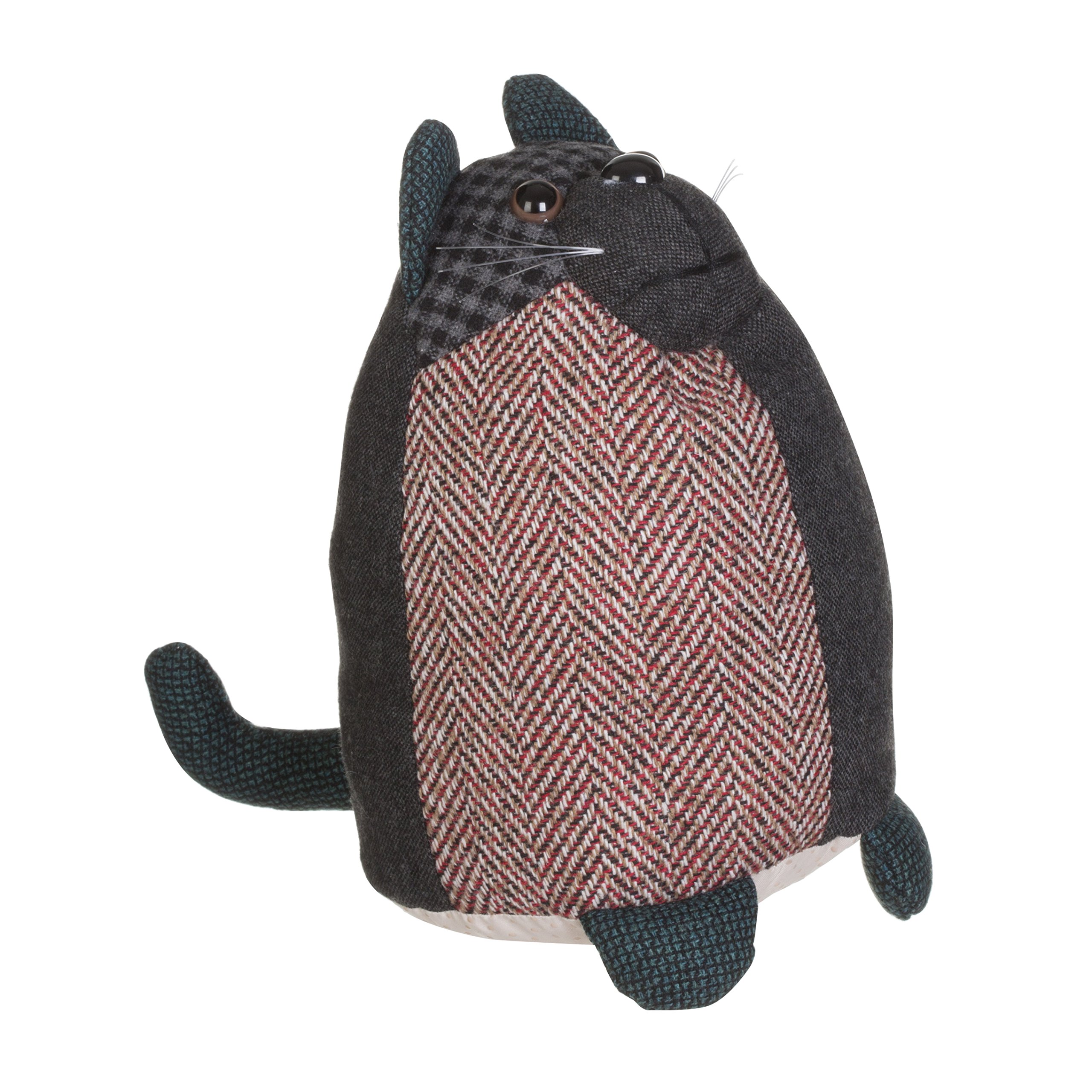Orsina Heritage Large Green Cat Door Stop from B&Q