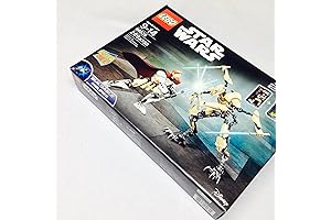 Playable LEGO Star Wars 66535 Obi-Wan Kenobi vs. General Grievous Battle Pack
