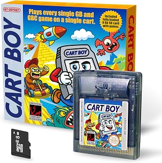 Cart Boy GB Flash Cart For GB and GBC + 8 Gb SD card. Compatitor to Everdrive GB X7. Legacy Collector’s Edition