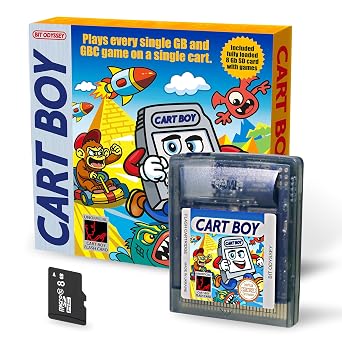 Cart Boy GB Flash Cart For GB and GBC + 8 Gb SD card. Compatitor to Everdrive GB X7. Legacy Collectors Edition