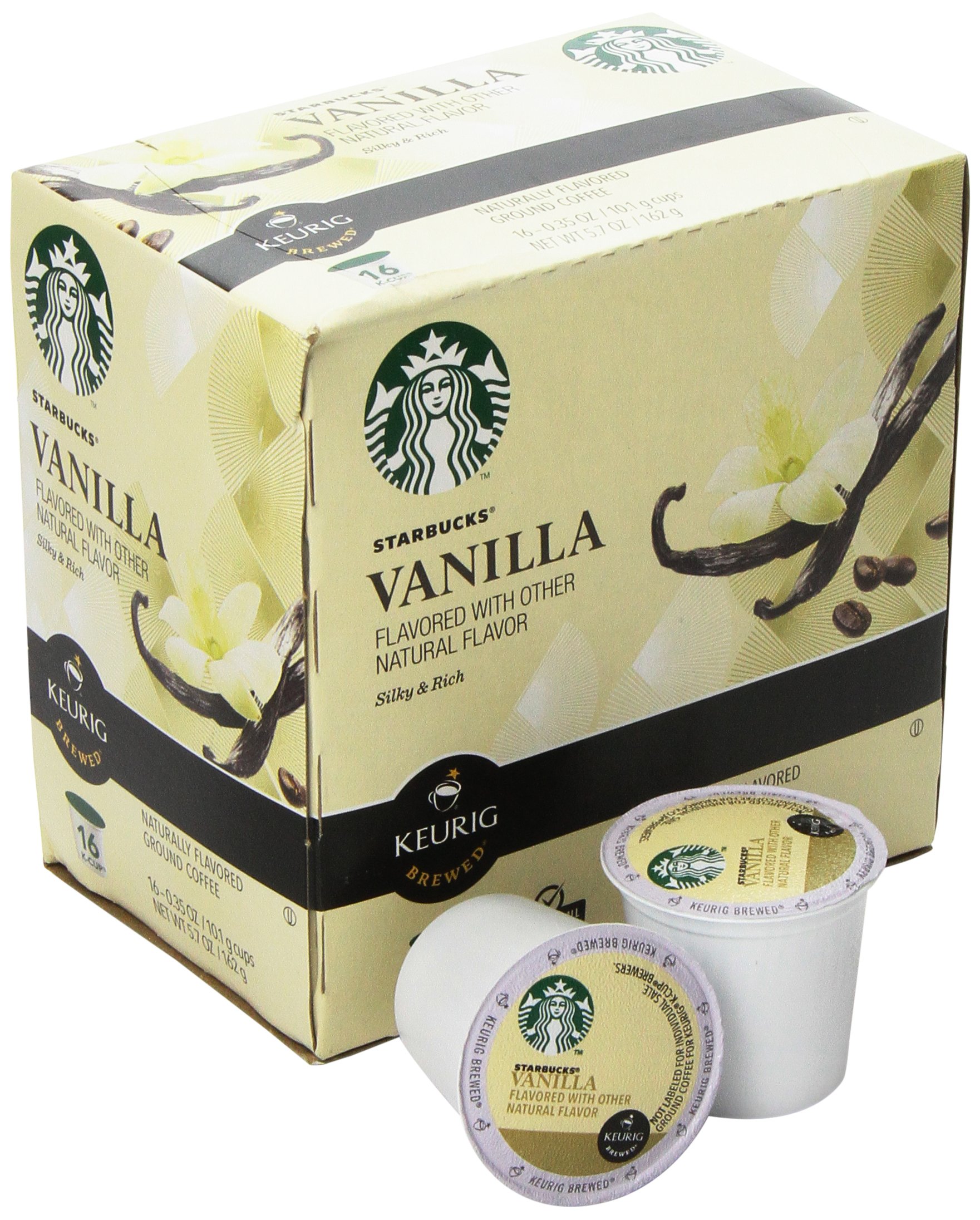 Amazon.com: Starbucks Vanilla - 16 ct : Grocery & Gourmet Food