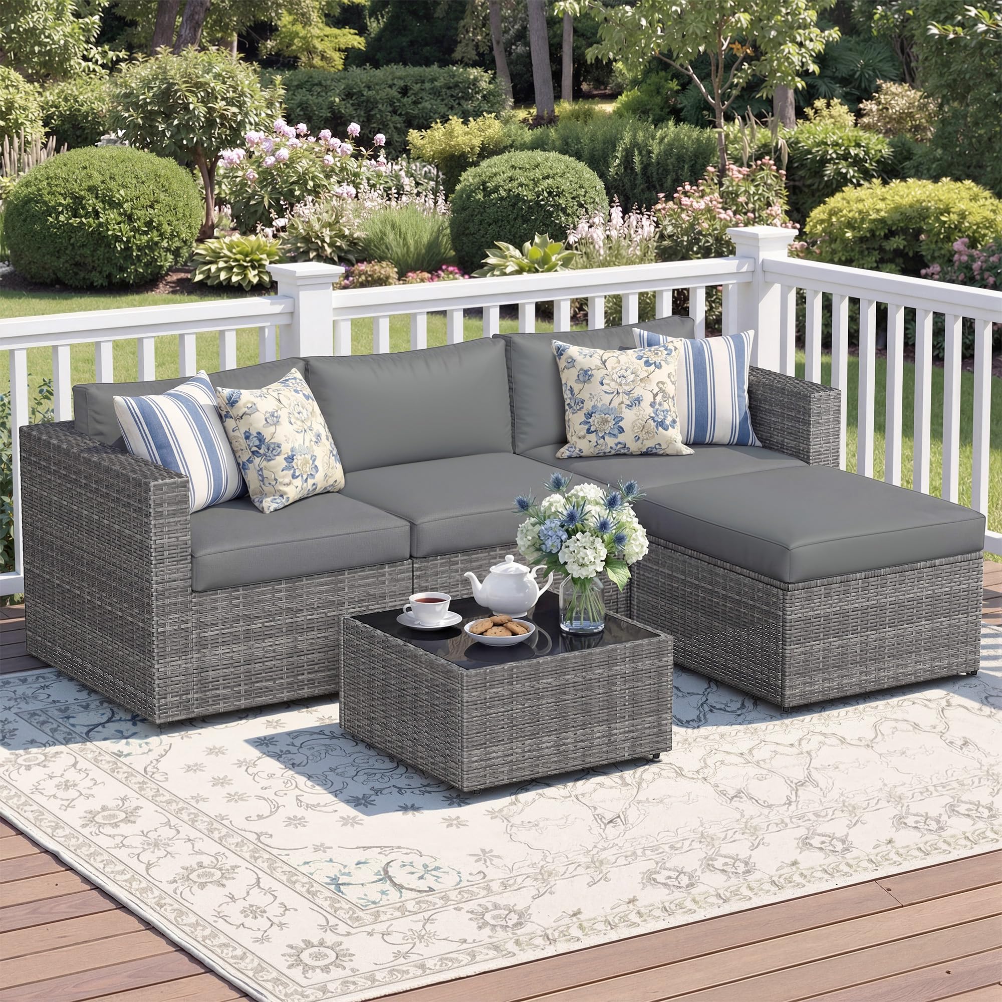 Wisteria Lane 5-Piece Sectional