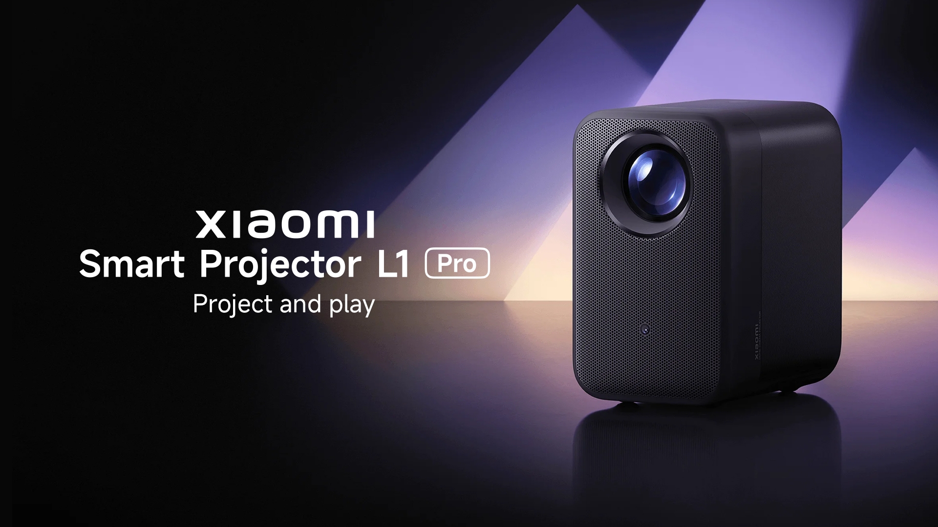 Xiaomi Smart Projector L1 Pro with Google TV & Netflix, 400 ISO