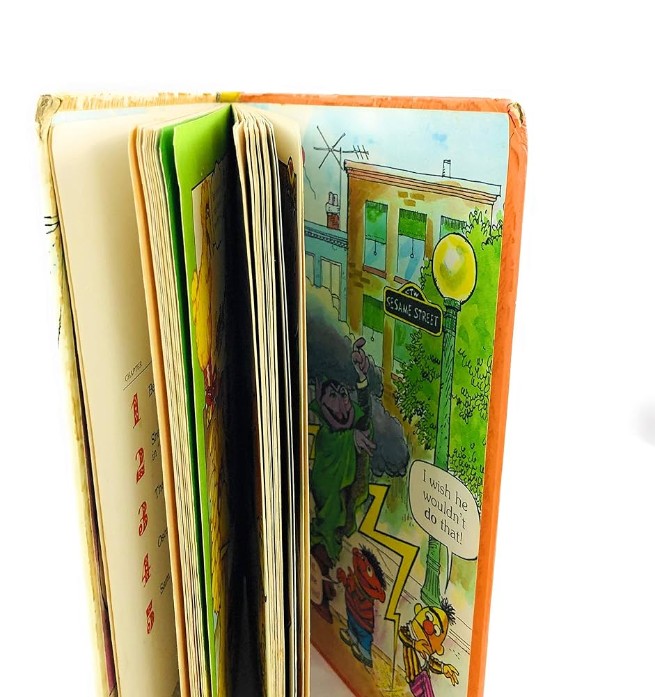 【THE SESAME STREET STORY】英語　初版本　ダメージあり THE SESAME STREET STORY】英語 初版本 ダメージあり 雑貨屋 英語