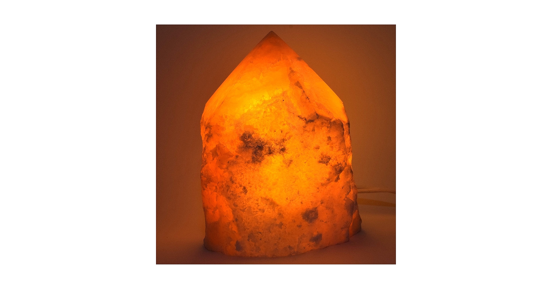 天然石　ランプ Amazon.co.jp: 大型4.8インチ2.4ポンド オレンジカルサイト