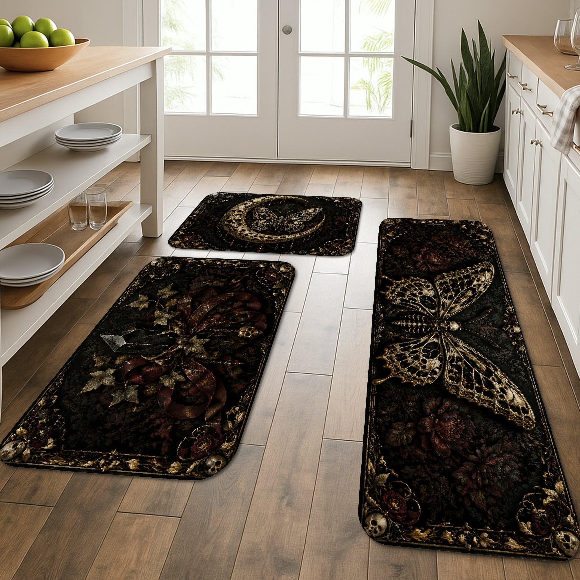 Tapis de cuisine vintage élégants : l'alliance parfaite du raffinement et du confort
