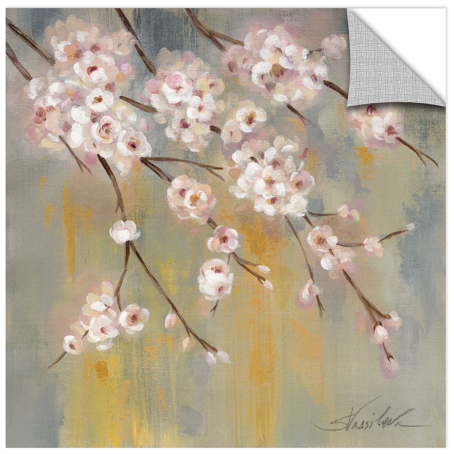 Silvia Vassileva ''Elegant Dahlia'' Removable Wall Art Mural, 18X24