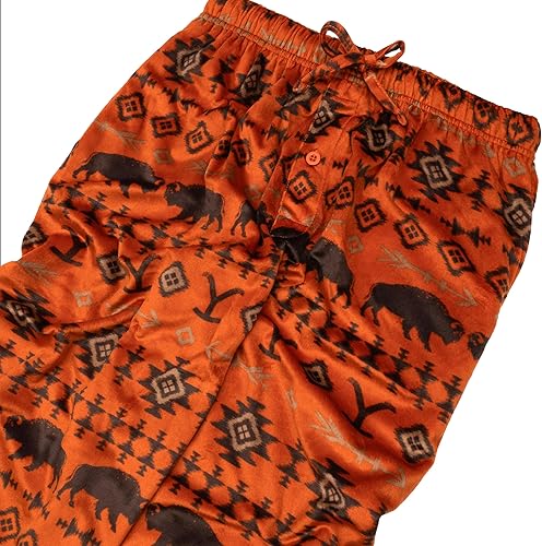Miniatura 3 de Yellowstone mens Pajama Pants, Soft & Comfortable Nightwear for Adults, Lounge Bottoms