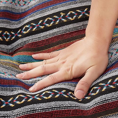 Miniatura 2 de Big Hippo Adirondack - Cojín para silla de patio con lazos cojín para silla mecedora de respaldo alto cojín sólido copetudo almohadillas para silla