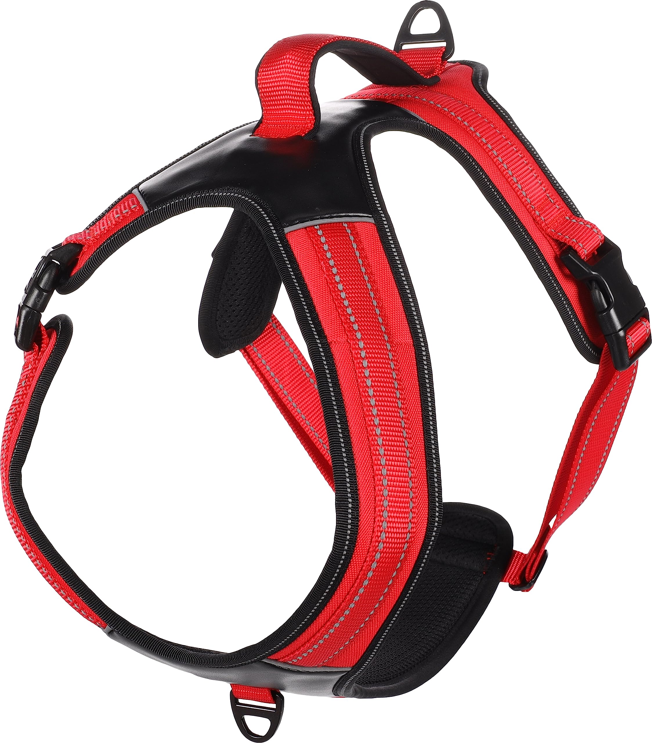 Harnais Toga Rouge L Flamingo pour grand chien de 76 à 105 cm