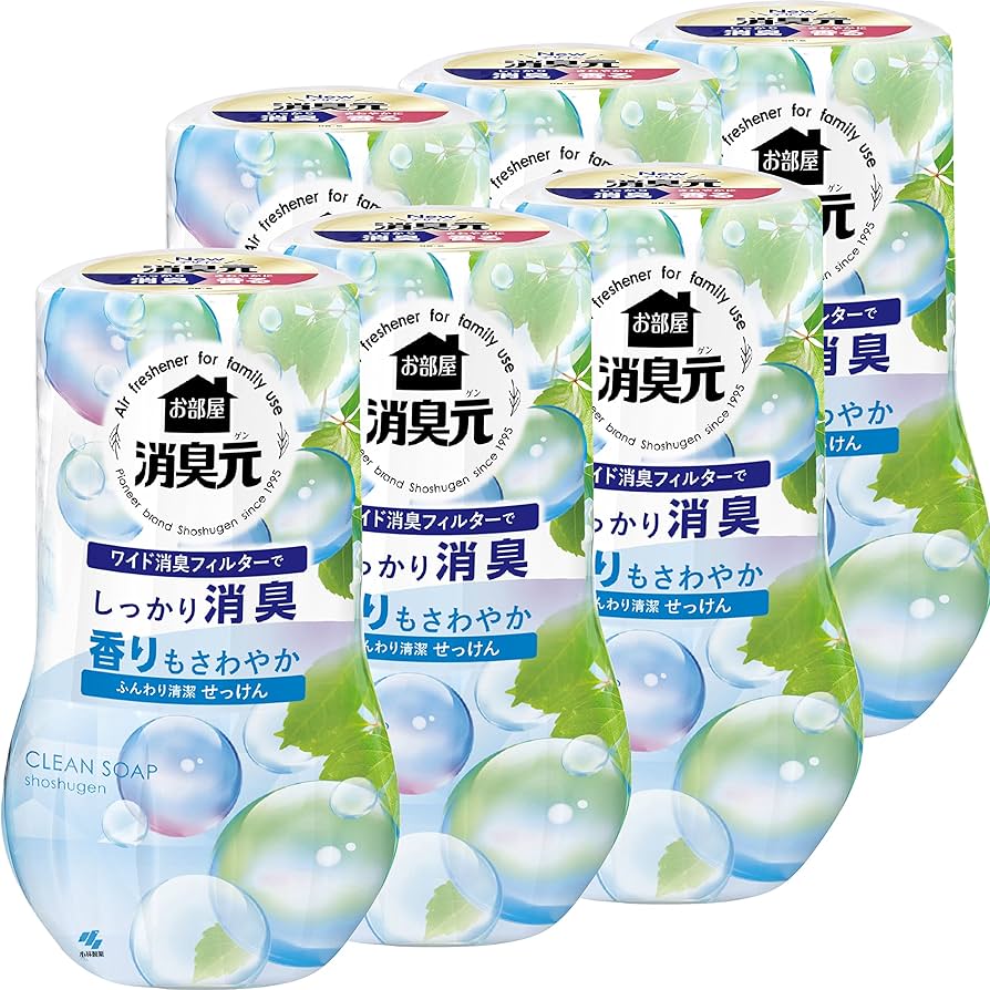 ☆清潔安心☆マリリンの家電&家具店☆様用 Amazon | 消臭元 【まとめ買い】お部屋の ふんわり清潔せっけん 消臭