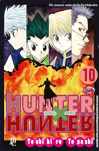 Hunter x Hunter vol. 10 — capa da edição JBC