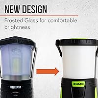 Vista 5 de Internova Linterna LED de camping de 2000 lúmenes, linterna de batería de mayor duración, alimentada y operada con control de luz infinito de 360