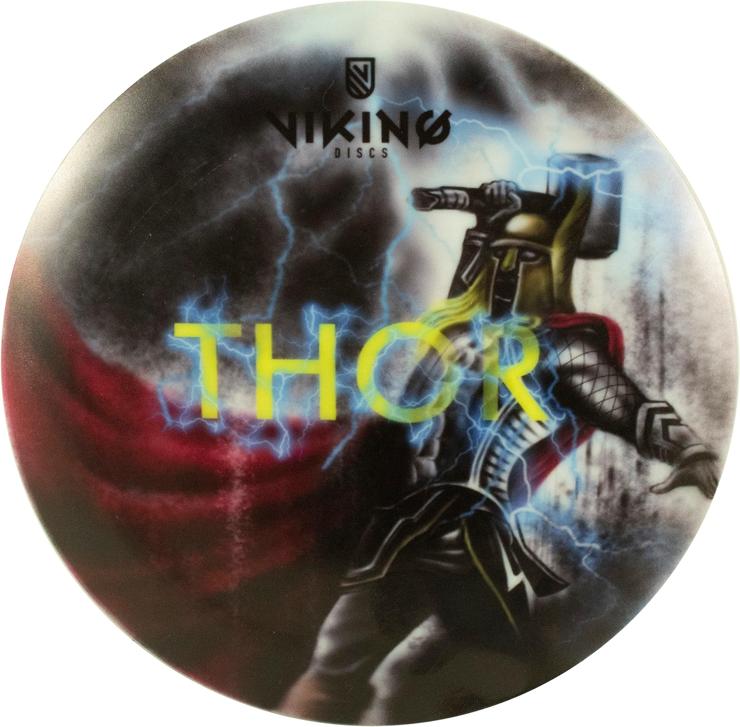 Viking Discs | Thor | Advanced Disc Golf Driver | Warpaint Plastic (170-172 Grams)