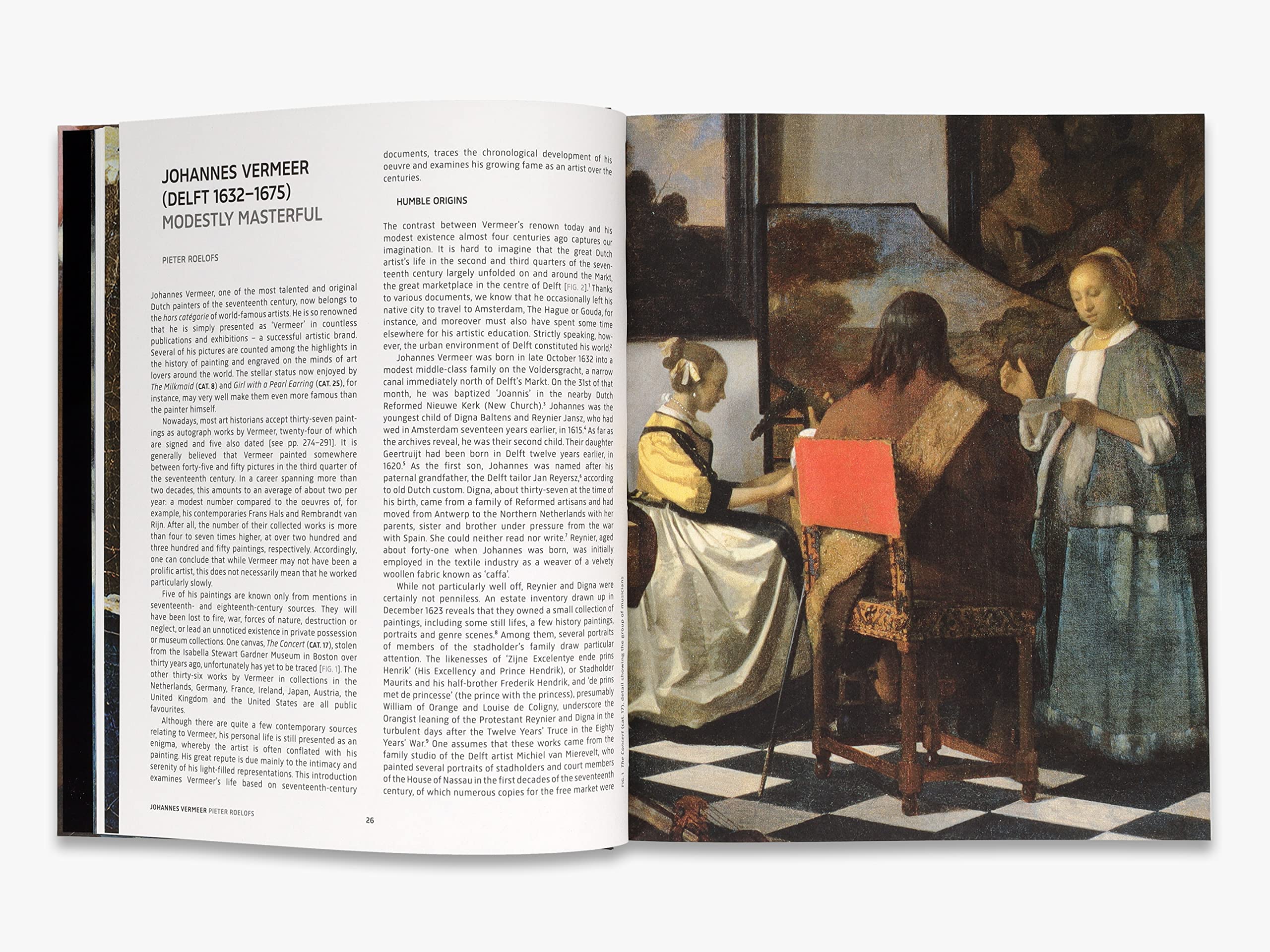 Johannes Vermeer -The Rijksmuseum's Exhibition Catalogue /anglais: The Rijksmuseum's forthcoming major exhibition catalogue