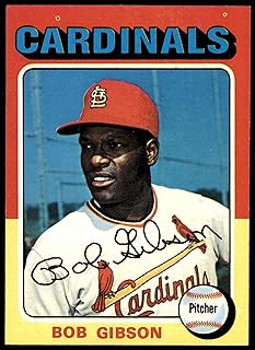 1975 Topps # 150 Bob Gibson St. Louis Cardinals (Baseball Card) EX Cardinals
