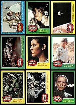 1977 Topps Star Wars Almost Complete Set (Card) EX+ at