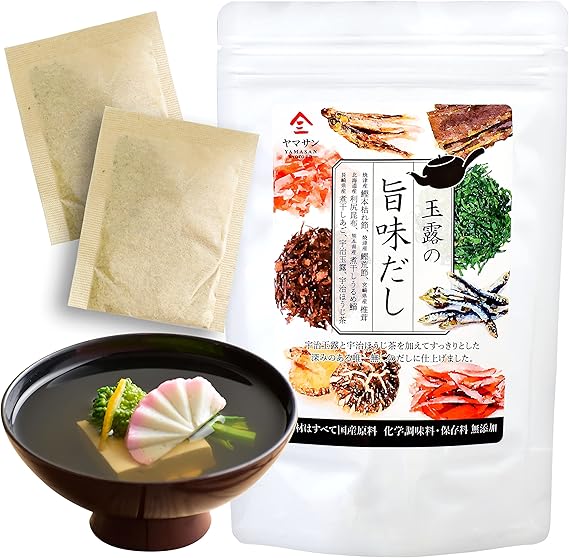 Dashi Stock (dashi broth, dashi packet), Umami dashi Soup Stock, Use 7carefully selected