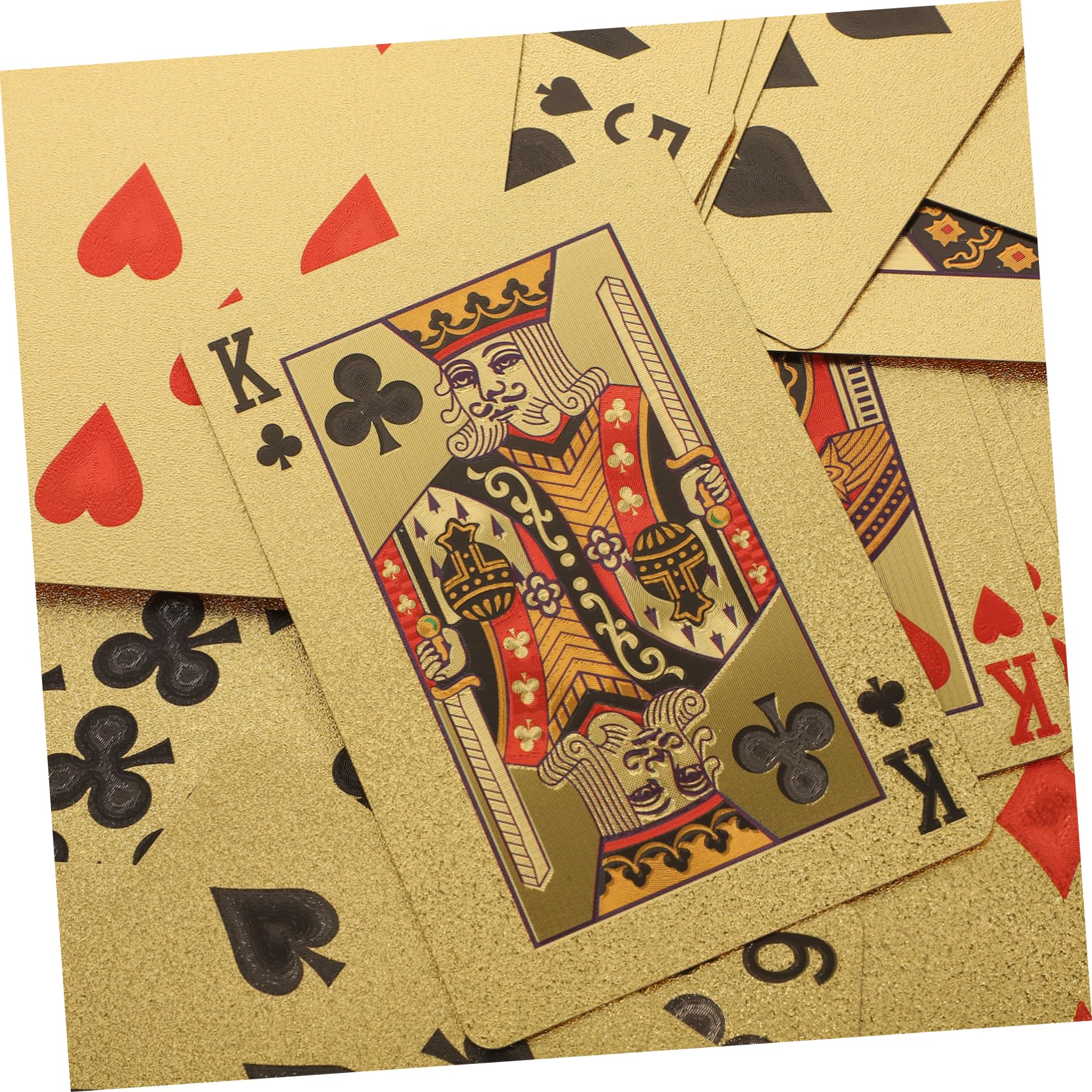VICASKY Carte Da Gioco Professionali Plastica Con Design Unico Di Poker Per Gioco Familiare e Feste