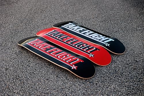 Miniatura 8 de TAKE Flight - Tabla de skate premium, 100% arce canadiense Hard Rock, niños y adultos