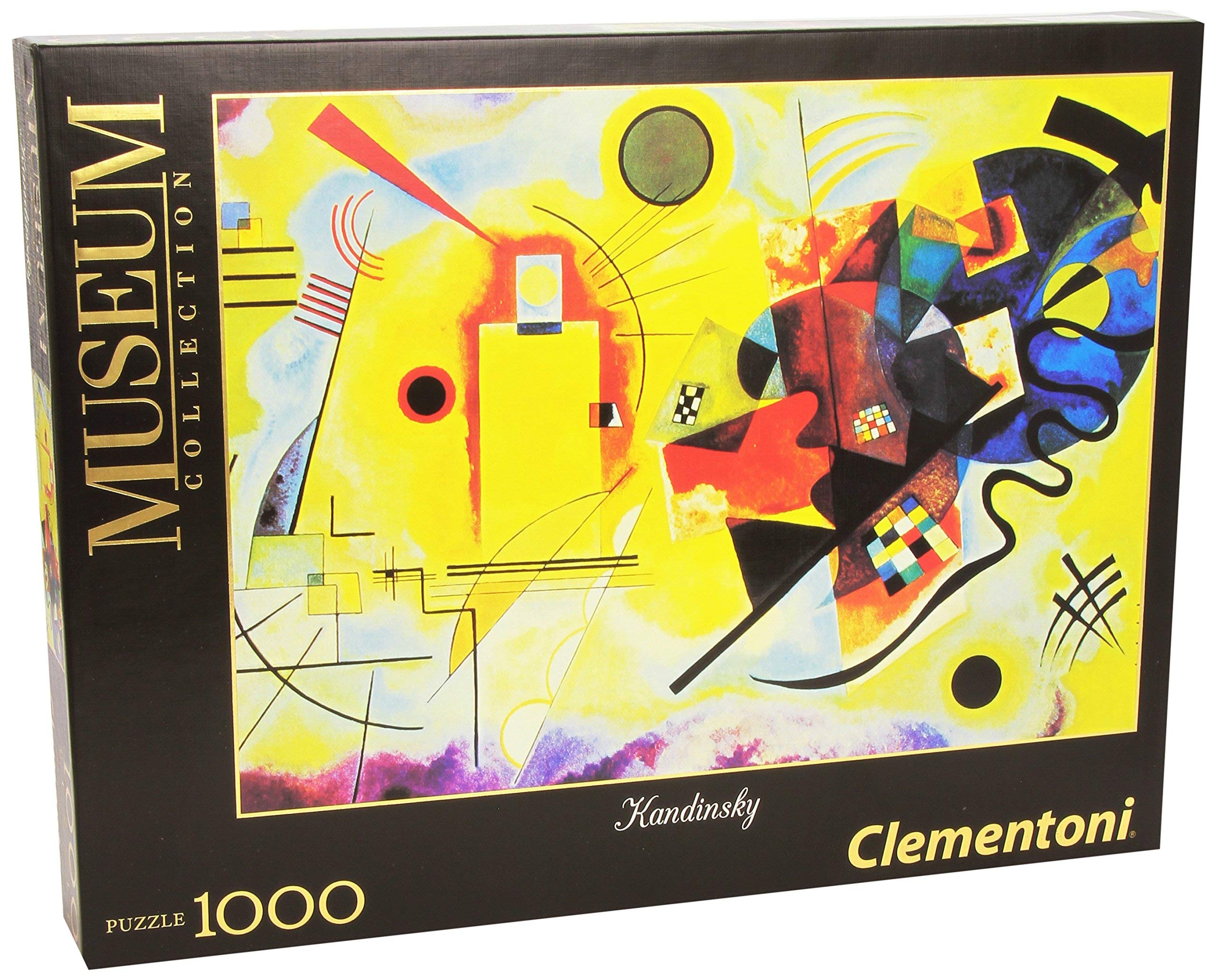 Clementoni Kolekcja Muzeum - Kandinsky Puzzle, Wielokolorowy, 1000 Elementów, 39195
