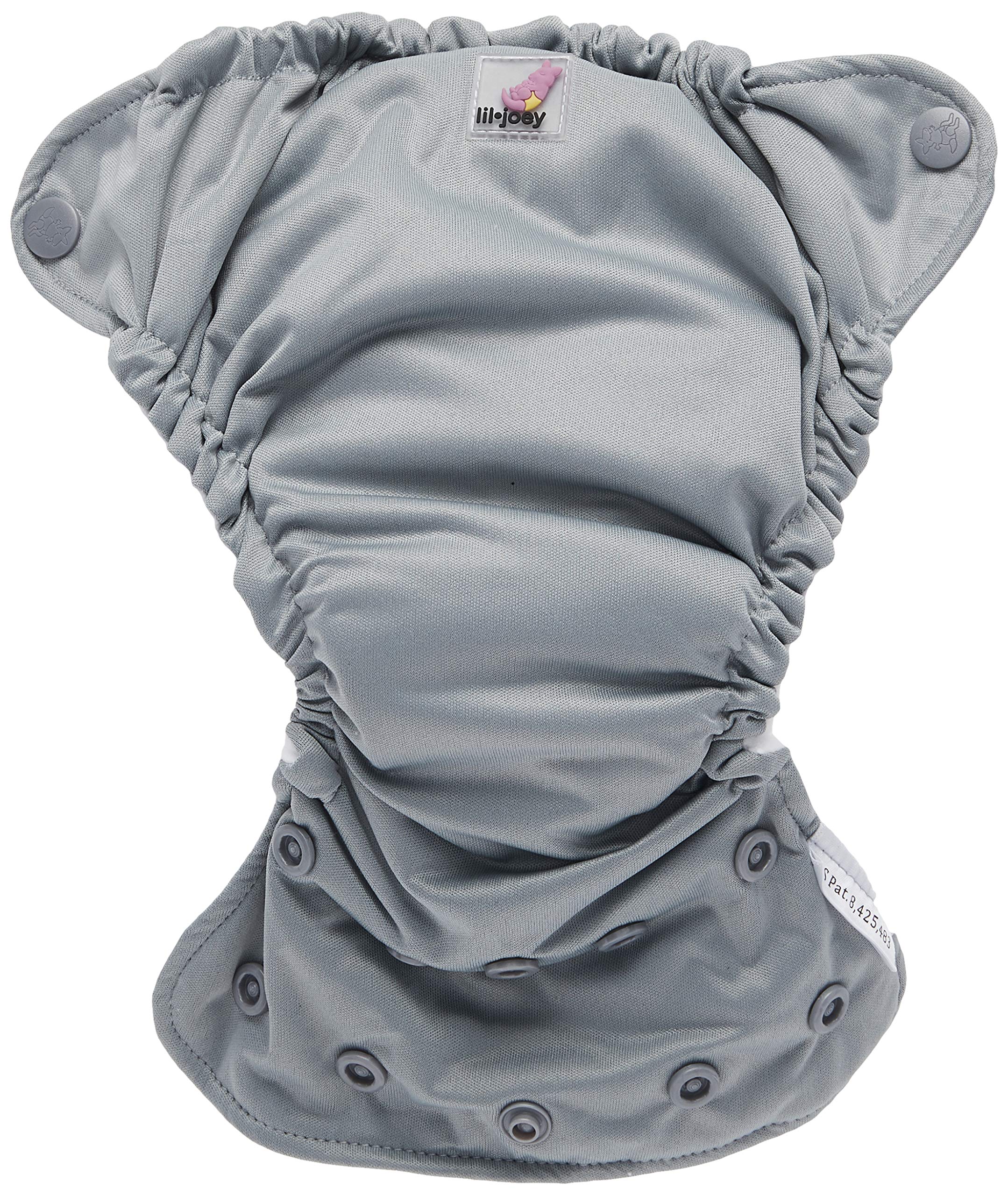 Lil Joey 2 Pack All-in-One Cloth Diaper, Platinum - Image 3