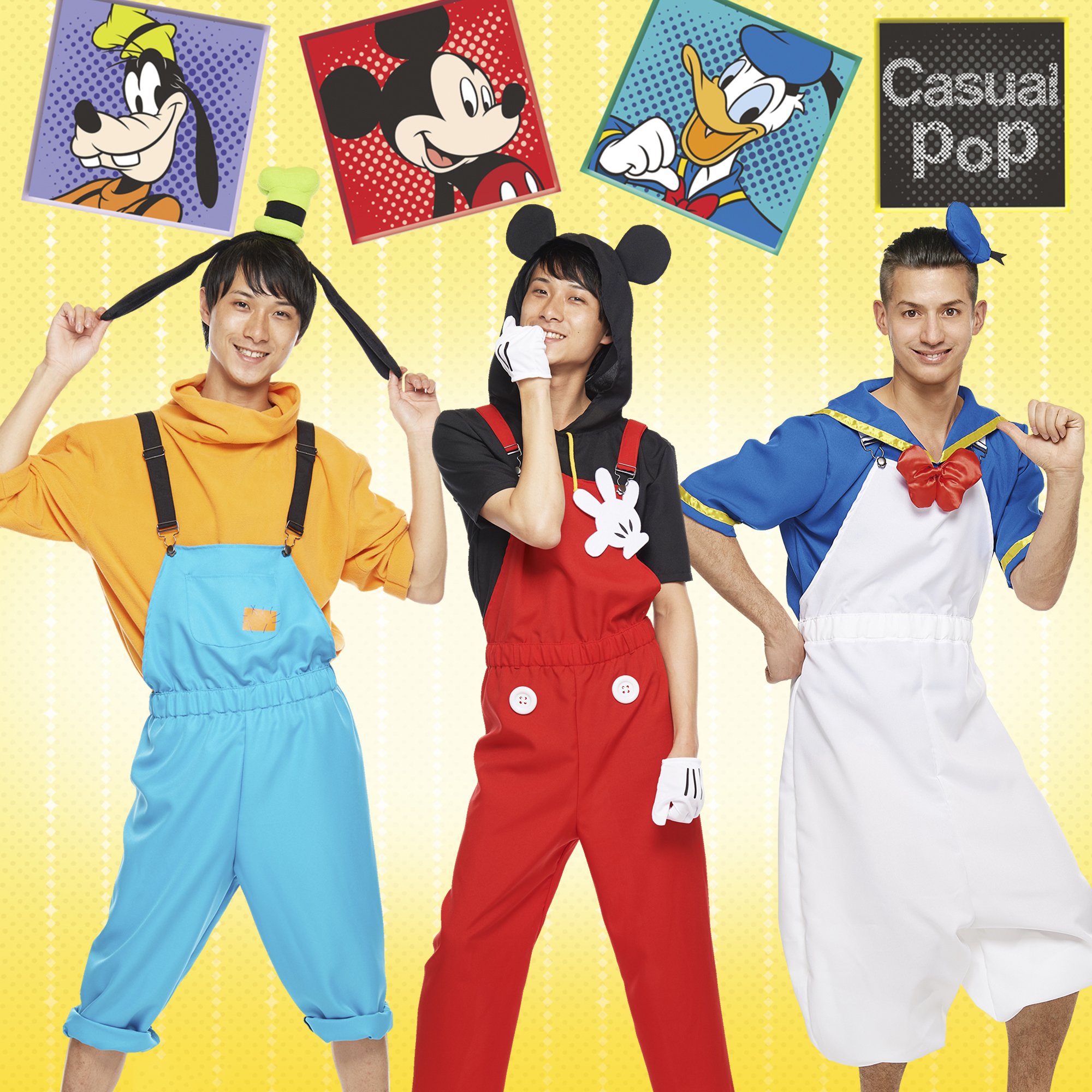 Amazon.co.jp: ディズニー カジュアル ドナルド コスチューム メンズ