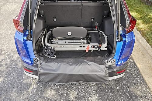 Vista 12 de Weber The Weber Traveler - Parrilla de gas portátil, color rojo Rojo -,Negro -,Azul,Sigilo