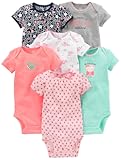 Baby-Girls 6-Pack Short-Sleeve Bodysuit