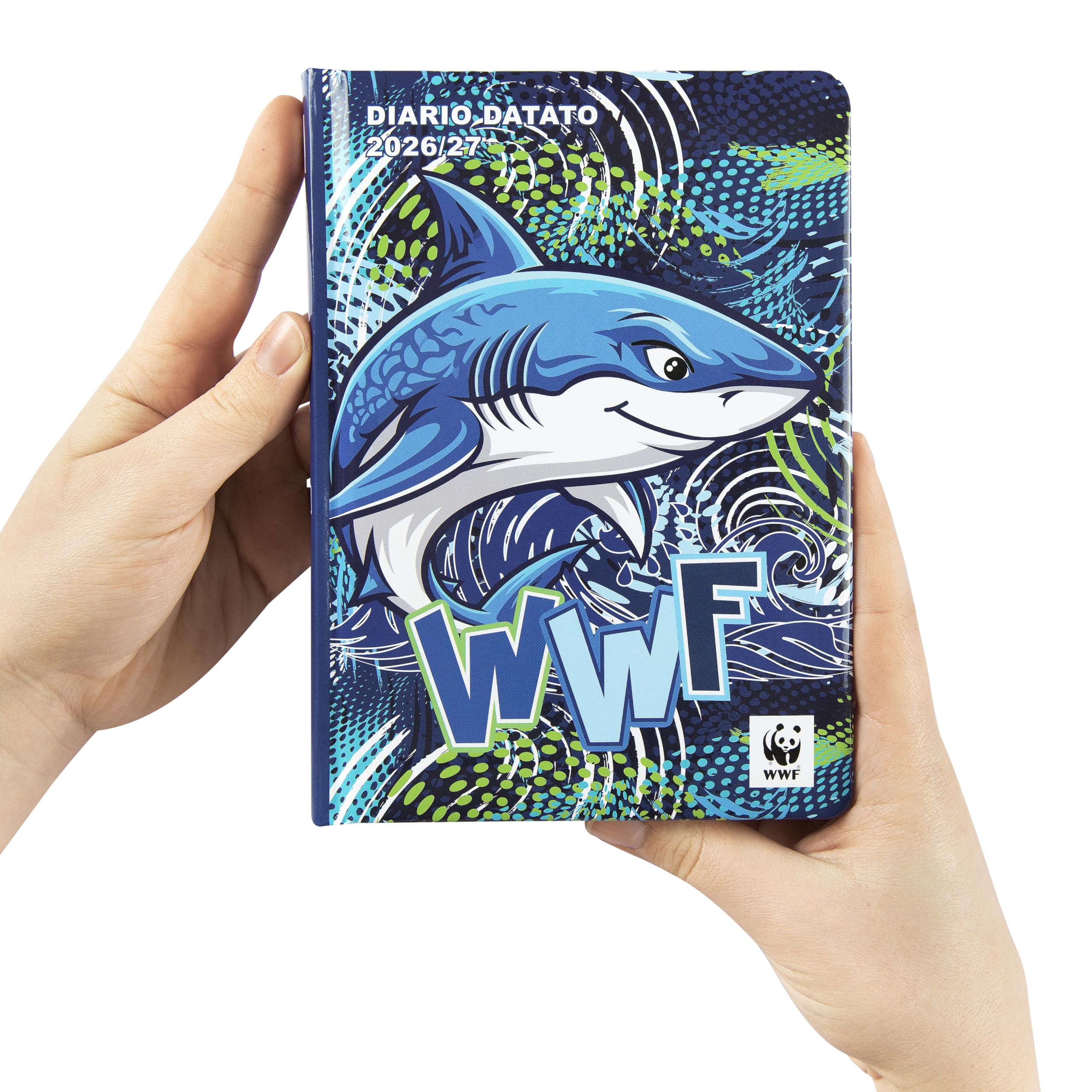 WWF Diario Scuola 2026-2027 Ufficiale, Diario Scolastico Copertina Rigida 352 Pagine 13 x 17,8 cm