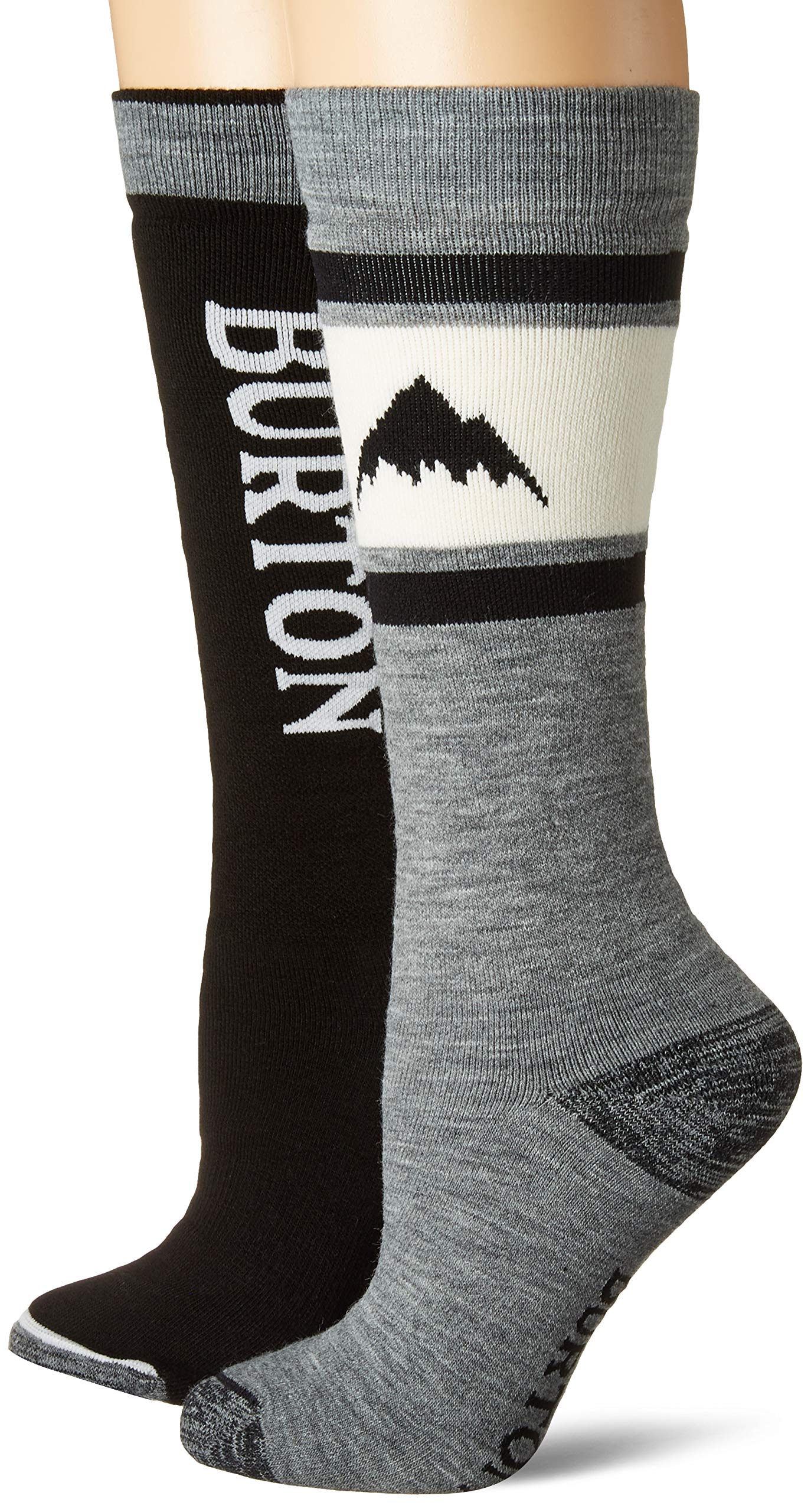 Burton Women's Weekend Midweight Ski/Snowboard Sock 2-Pack