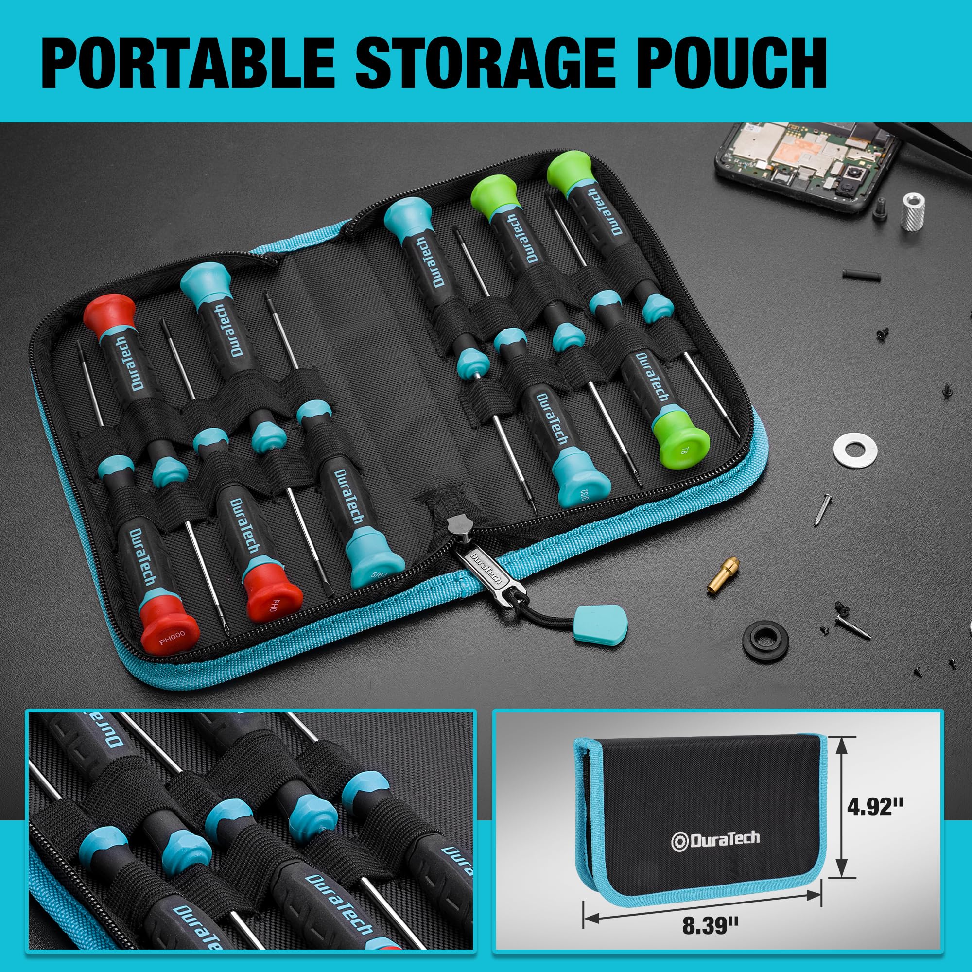 Amazon.com: DURATECH Precision Screwdriver Set, 10 PCS Magnetic