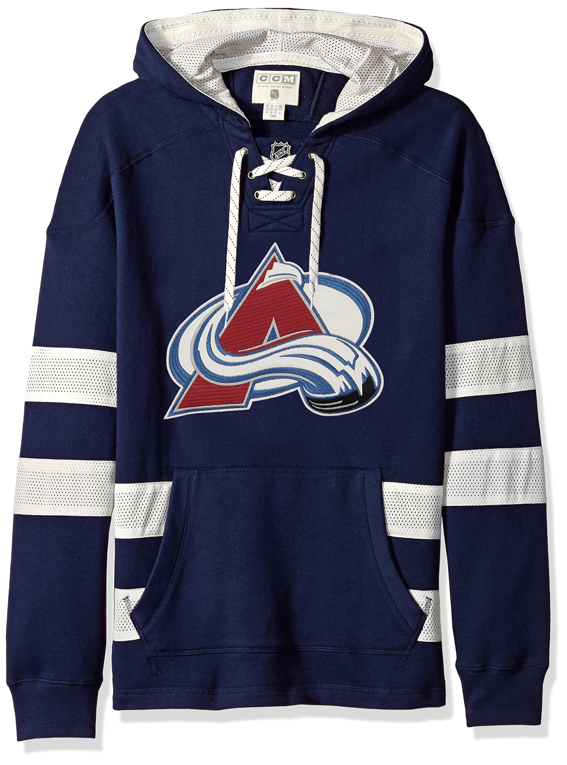 NHL Colorado Avalanche CCM Pullover Jersey Hood, Navy, X-Large : Amazon.in:  Fashion