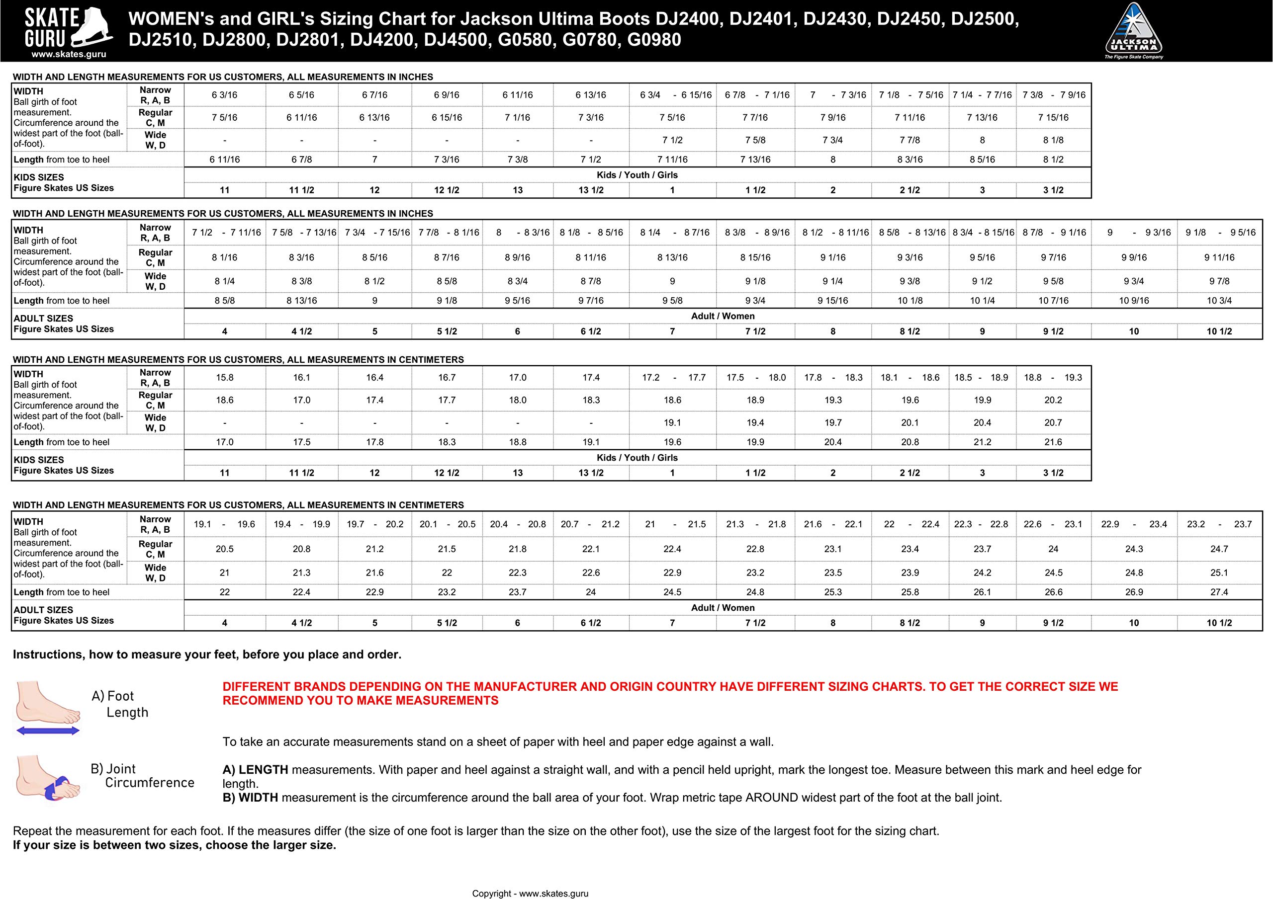 SKATE GURU Jackson Ultima - Boots - Elite DJ4200 - White Size: Adult 4.5 / Width: Narrow (A)